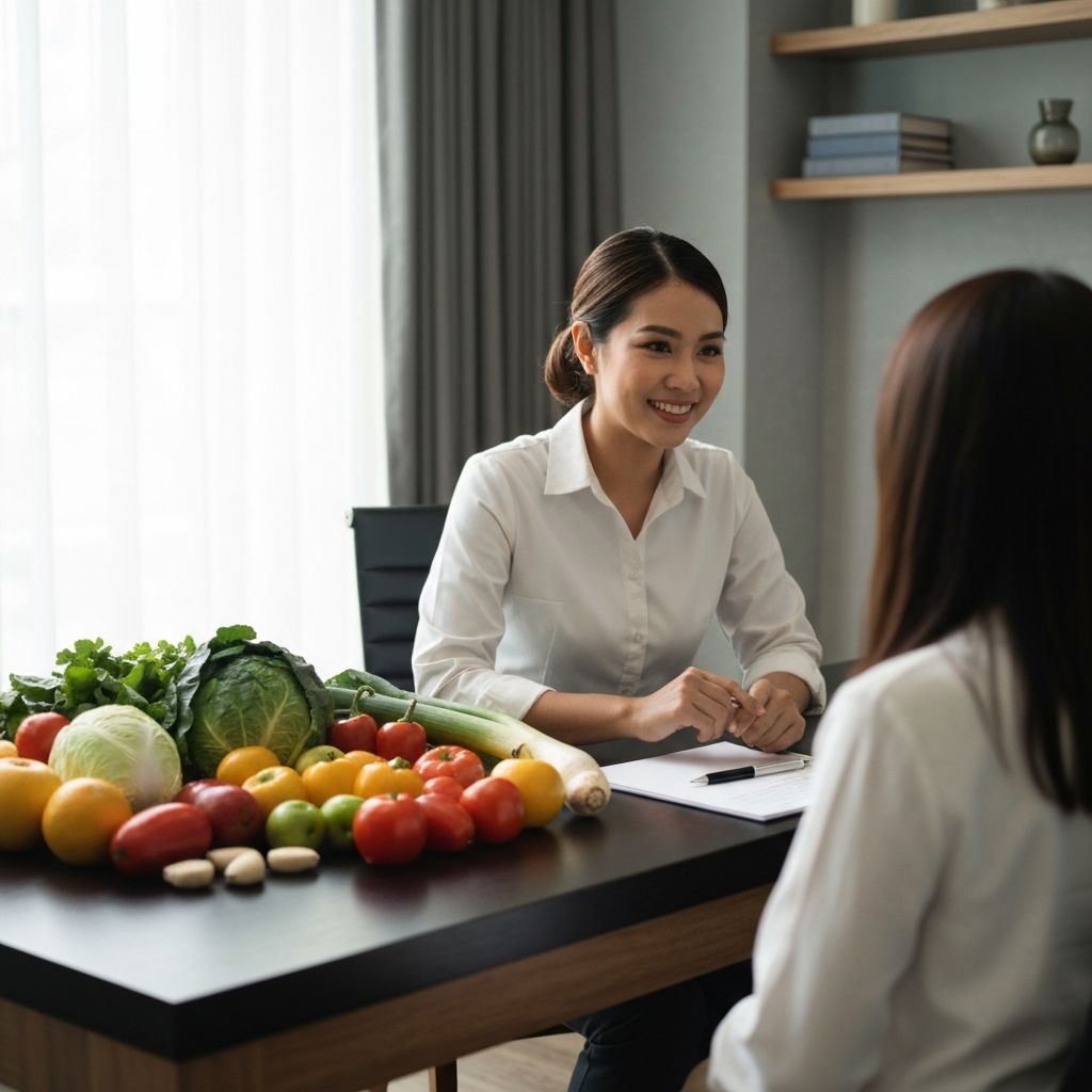 Beslenme danışmanlığı görüşmesi